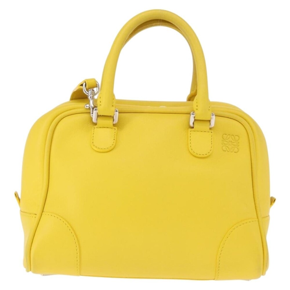 Loewe Leather Handbag Yellow